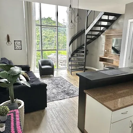 Saint Sebastian Flat 704 - Com Hidro! Ate 4 Pessoas, Duplex, No Centro Villa Jaragua do Sul Exterior photo
